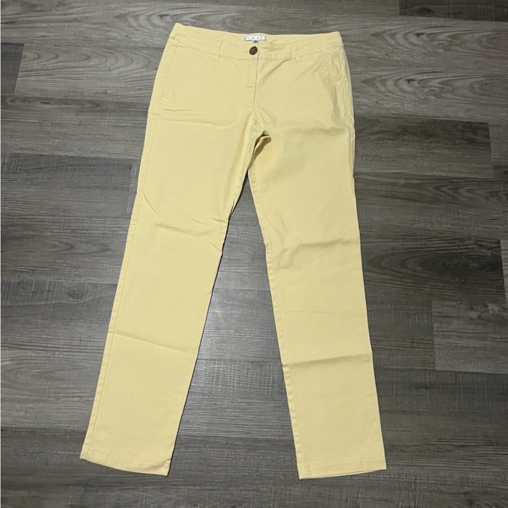 CAbi Light Yellow Trousers
